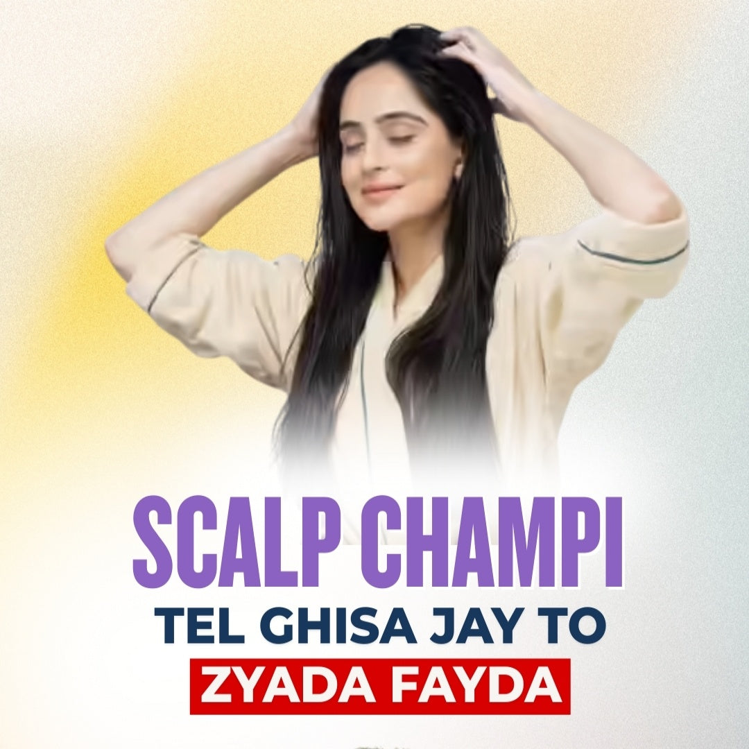 Gentle Scalp Massage, Not Rubbing: The Right Way to Oil Your Hair